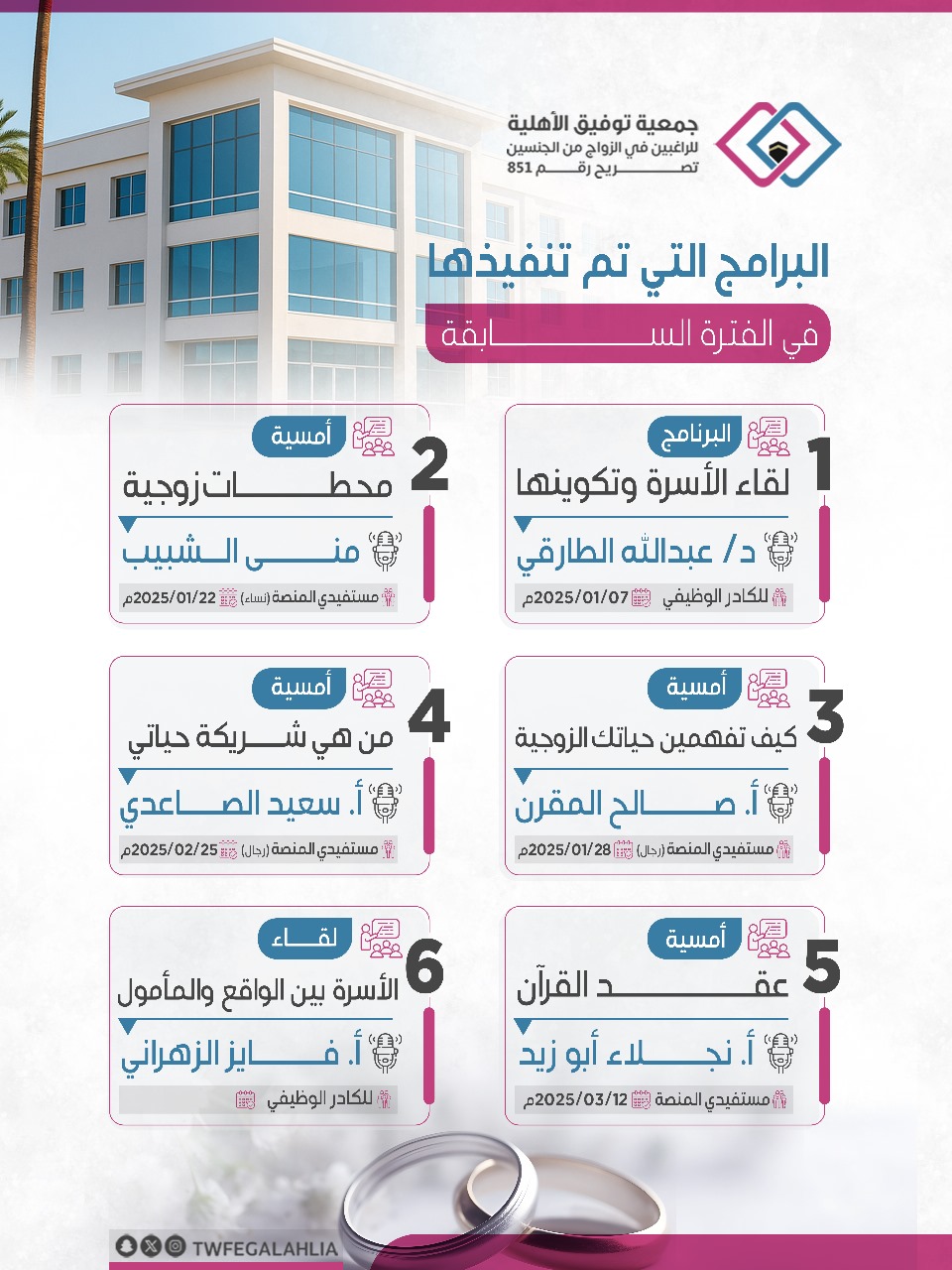 من برامجنا
